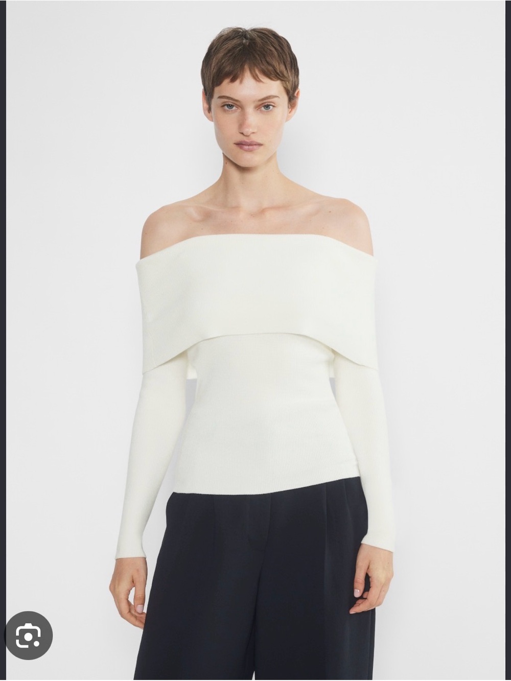 Aritzia Nola sweater, cream, size xxs